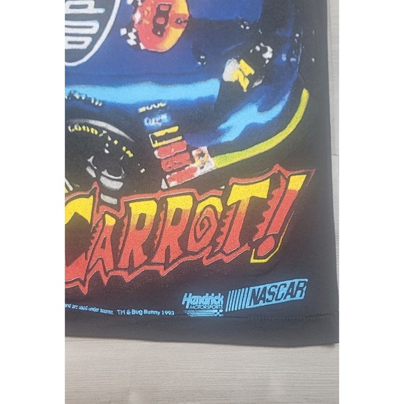 Jeff Gordon Tshirt All Over Print Bugs Bunny Monte Carlo 400 Looney Tunes New LG - Picture 11 of 11